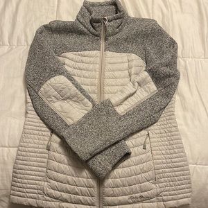 Two Tone Grey Eddie Bauer Full Zip